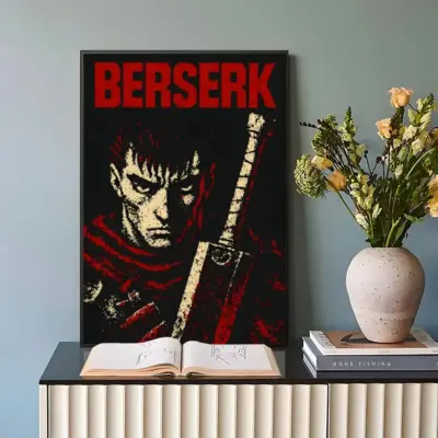 New Collection Anime Berserk Guts Colorfull Wall Art