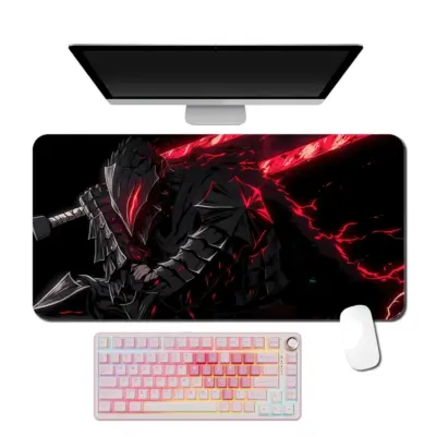 Anime Berserk Guts Vintage Large Mouse Pad