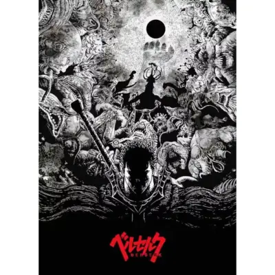 Anime Berserk Guts Swordsman Eclipse Poster