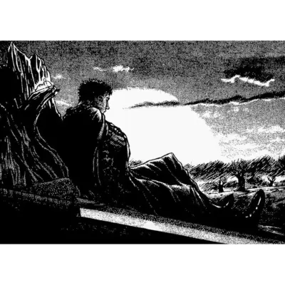 Hot Anime Berserk Guts Bassic Poster