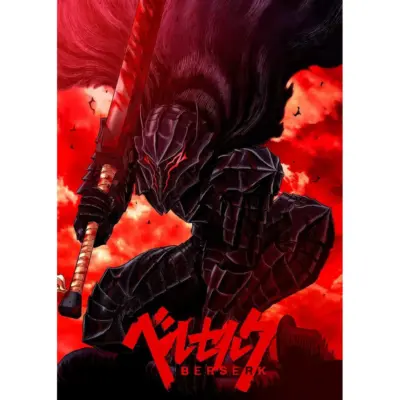 Anime Berserk Guts Depressed Swordman Classic Poster