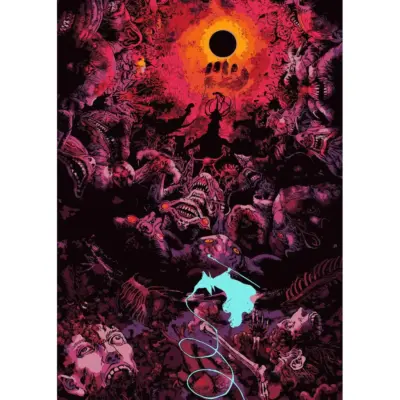 Hot Anime Berserk Colorfull Poster