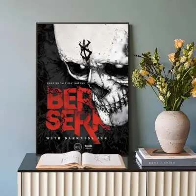 Anime Berserk Retro Wall Art