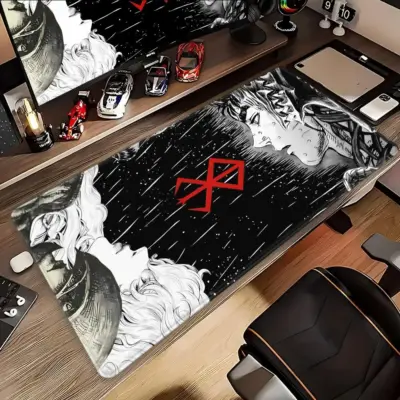 Anime Berserk Guts And Griffith Mouse Pad