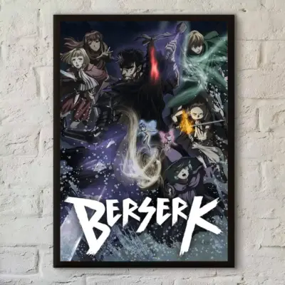 Anime Berserk Characters Wall Art