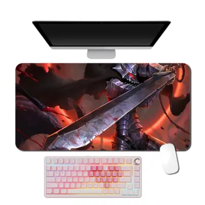 Anime Berserk Guts Colorfull Large Mouse Pad