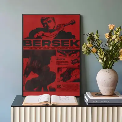 Anime Berserk Guts Bassic Wall Art