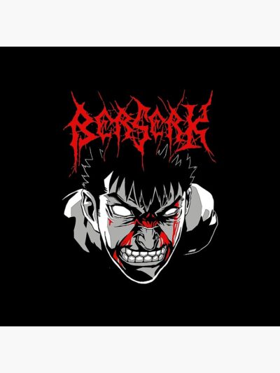 Alternative view of Anime Berserk Guts Unique Design Throw Pillow
