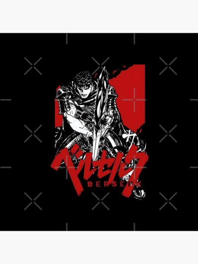 Alternative view of Anime Berserk Guts Black Swordsman Vintage Design Tapestry