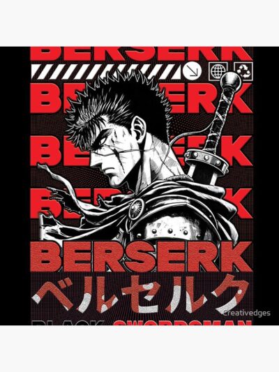Alternative view of Anime Berserk Guts The Cursed Wanderer Tapestry