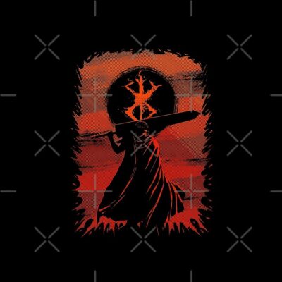 Alternative view of Berserk The Struggler Guts Retro Design Tote Bag