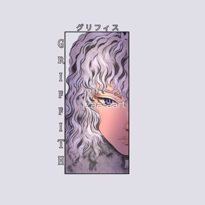 Alternative view of Anime Berserk Griffith Scribble Hawk Tote Bag