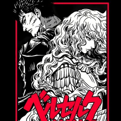 Alternative view of Berserk Guts With Griffith Classic Design Tote Bag