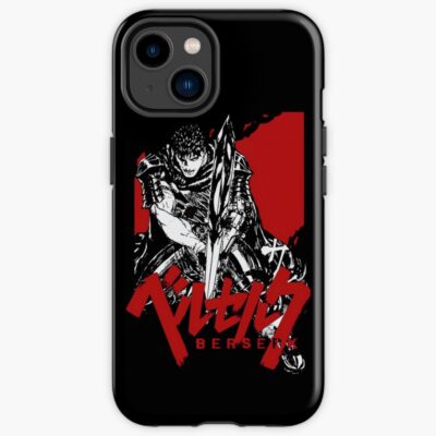 Berserk Guts Black Swordsman Vintage Design Iphone Case