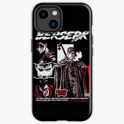 Anime Berserk Guts Black Swordsman Unique Iphone Case