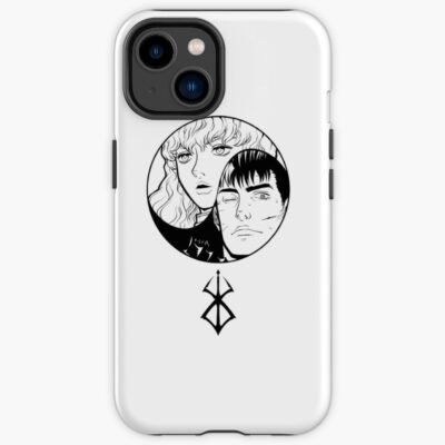 Guts And Griffith Eclipse Profile Berserk Manga Iphone Case