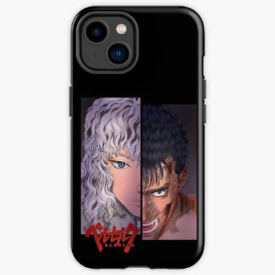 Scribble Manslayer And White Hawk Iphone Case