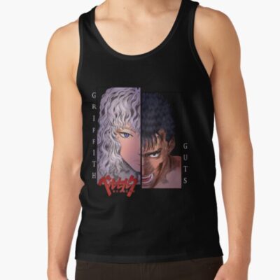 Alternative view of New Collection Berserk Doodle Black And White Tank Top
