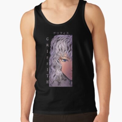 Alternative view of Berserk Griffith Scribble Hawk Tank Top