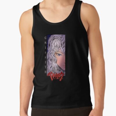 Alternative view of Berserk Griffith Doodle The White Hawk Tank Top