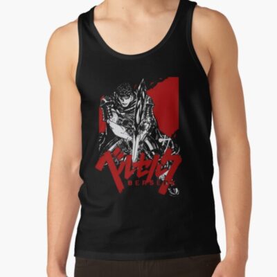 Hot Design Berserk Guts Black Swordsman Tank Top