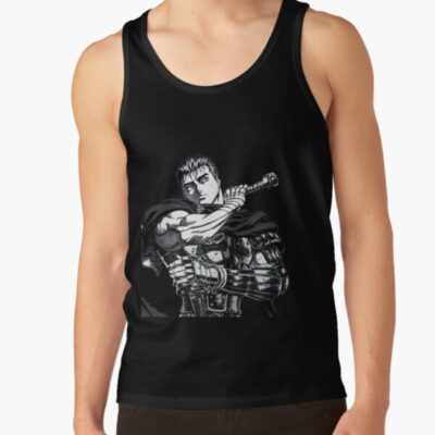 Alternative view of The Black Swordsman Rage Against Fate Tank Top