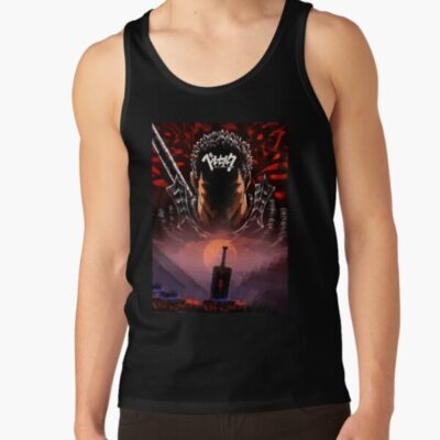 Alternative view of Anime Berserk Guts Descent Top Hell Tank Top