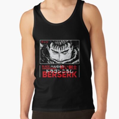 Berserk Guts Depressed Swordman Tank Top