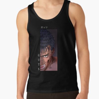 Alternative view of Berserk Guts Scribble Manslayer Tank Top