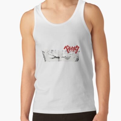 Alternative view of Berser Guts The Black Swordsman Tank Top