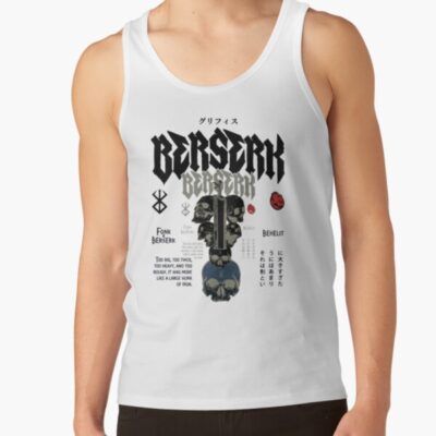 New Collection Anime Bersrek Design Tank Top
