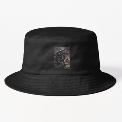 Anime Berserk Guts Swordsman Fantasy Style Bucket Hat