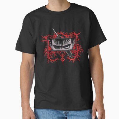Alternative view of Berserk Guts Bassic Design T-shirt