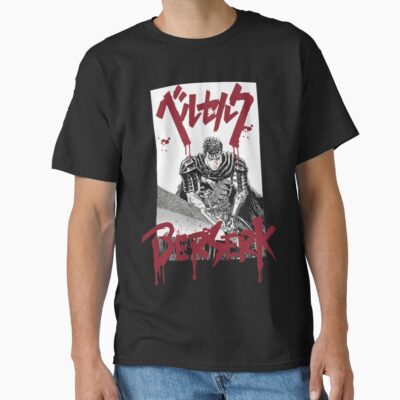 Anime Berserk Guts The Struggler T-shirt