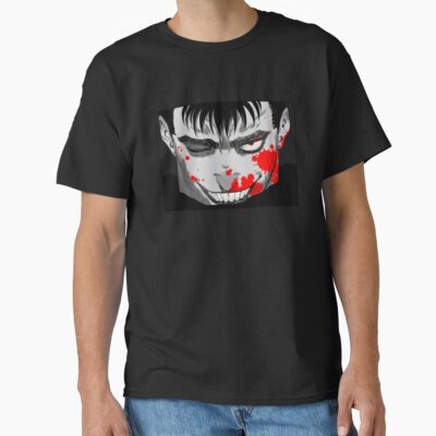 Alternative view of Berserk Guts Cursed Man T-shirt