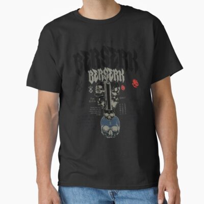 Alternative view of New Collection Anime Bersrek Design T-shirt