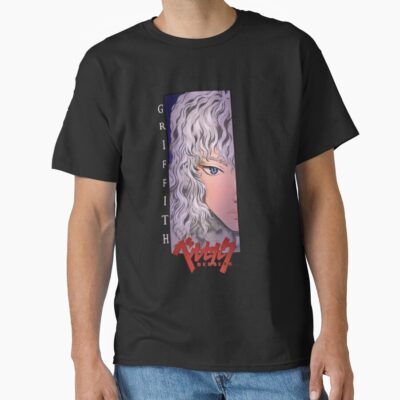 Alternative view of Berserk Griffith Doodle The White Hawk T-shirt