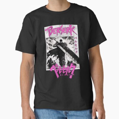 Alternative view of Anime  Berserk Fantasy Style T-shirt