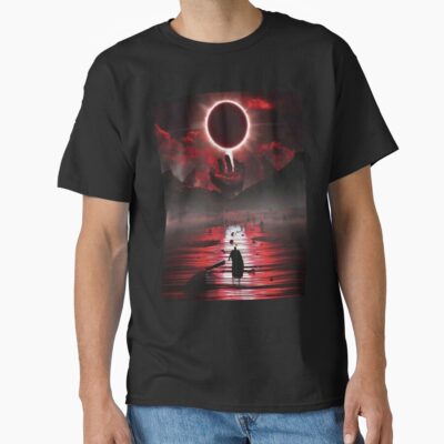 Anime Berserk Guts Moon Ocean T-shirt