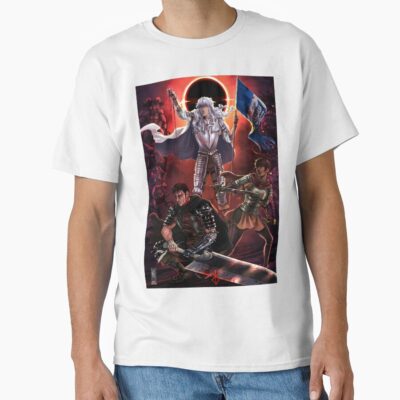 Alternative view of Berserk Guts And Griffith Eclipse T-shirt