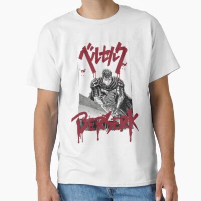 Alternative view of Anime Berserk Guts The Struggler T-shirt