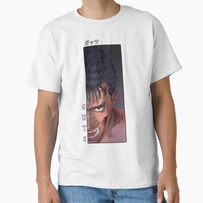 Alternative view of Berserk Guts Scribble Manslayer T-shirt