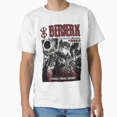 Alternative view of Best Selling Berserk The Black Swordsman T-shirt