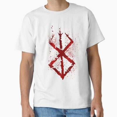 Alternative view of Anime Bersrek Logo Design T-shirt