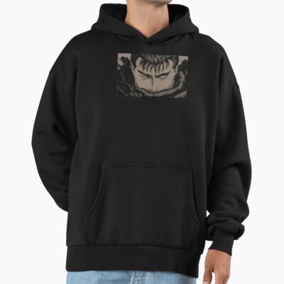 Berserk Guts The Black Swordsman Retro Design Hoodie