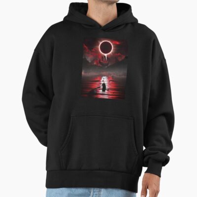 Anime Berserk Guts Moon Ocean Hoodie