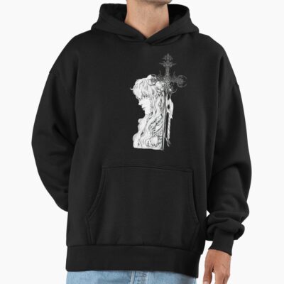 Alternative view of Anime Berserk Character Griffith Bassic Hoodie