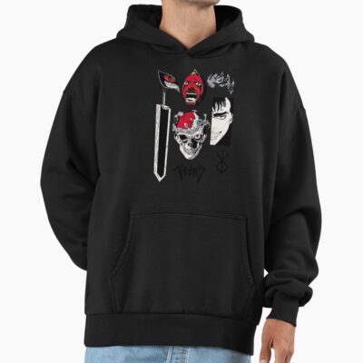 Alternative view of New Design Berserk Mood Board Hoodie