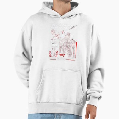 Alternative view of Hot Design Anime Bersrek Black Swordsman Hoodie