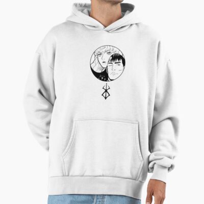 Guts And Griffith Eclipse Profile Berserk Manga Hoodie